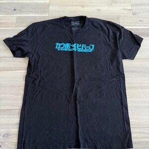 Cowboy Bebop black and blue cotton t-shirt s L